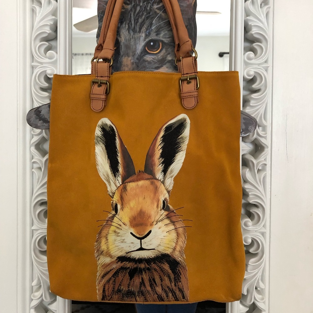 Miss Albright Rabbit Tote Bag